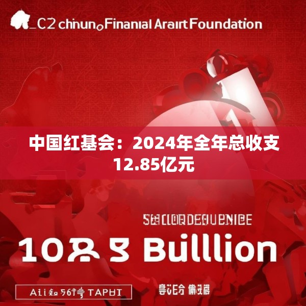 中国红基会：2024年全年总收支12.85亿元
