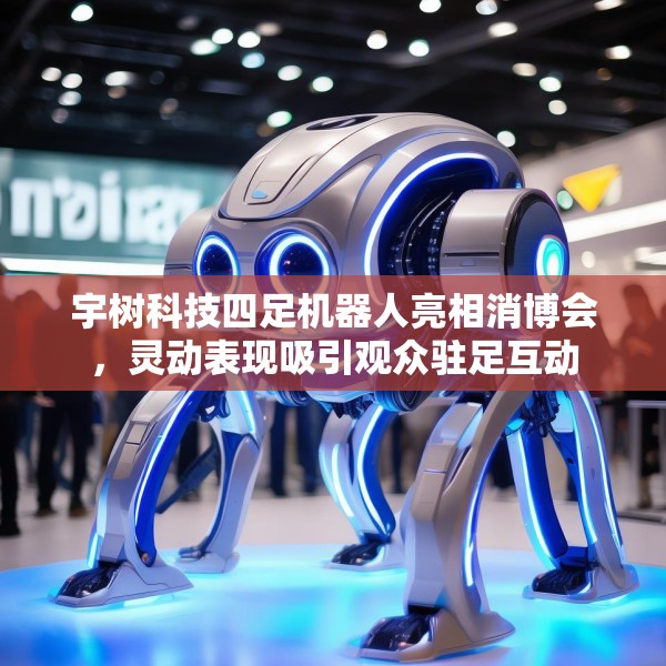 宇树科技四足机器人亮相消博会，灵动表现吸引观众驻足互动
