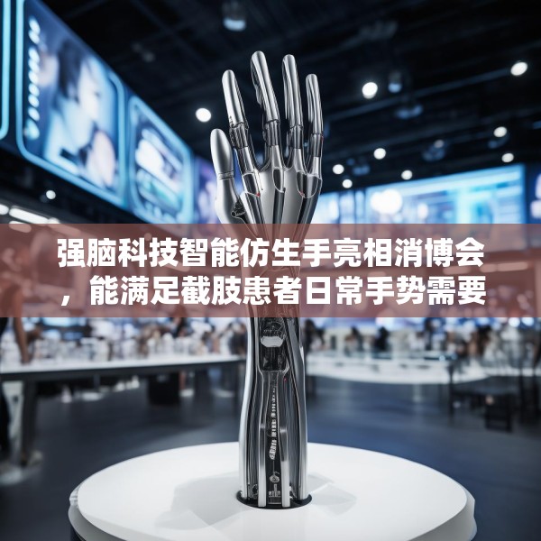 强脑科技智能仿生手亮相消博会，能满足截肢患者日常手势需要