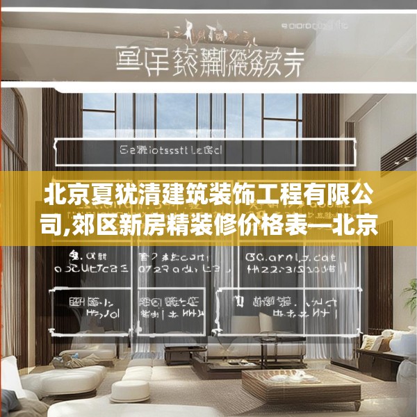 北京夏犹清建筑装饰工程有限公司,郊区新房精装修价格表—北京夏犹清建筑装饰工程有限公司559.a435b436c439fgy.446jhhj