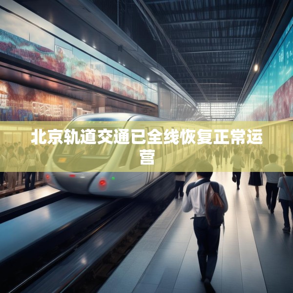 北京轨道交通已全线恢复正常运营