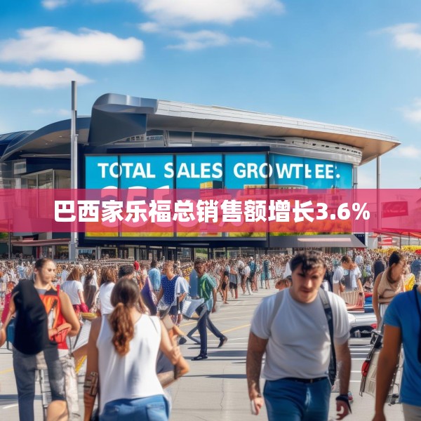 巴西家乐福总销售额增长3.6%