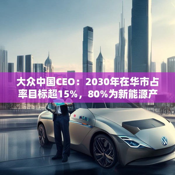 大众中国CEO：2030年在华市占率目标超15%，80%为新能源产品