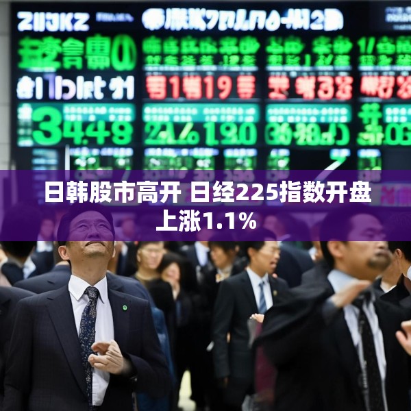 日韩股市高开 日经225指数开盘上涨1.1%