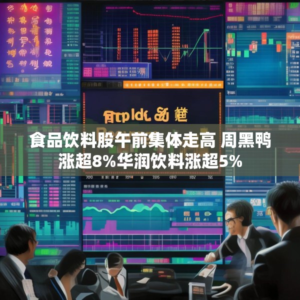 食品饮料股午前集体走高 周黑鸭涨超8%华润饮料涨超5%