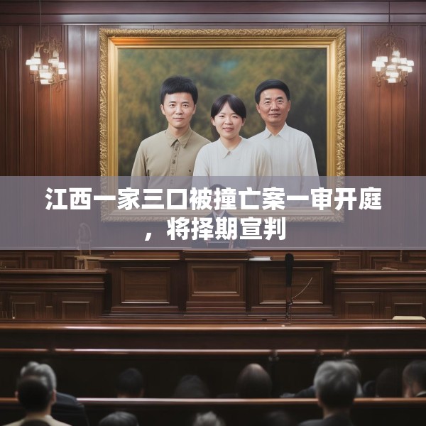 江西一家三口被撞亡案一审开庭，将择期宣判