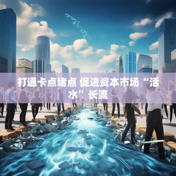 打通卡点堵点 促进资本市场“活水”长流