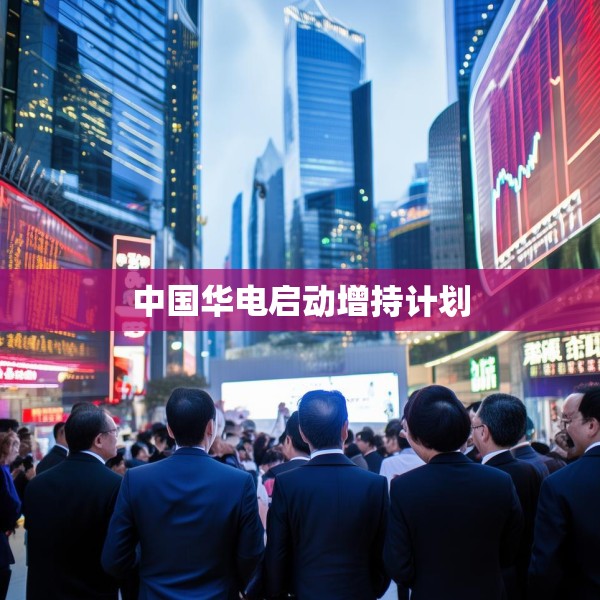 中国华电启动增持计划