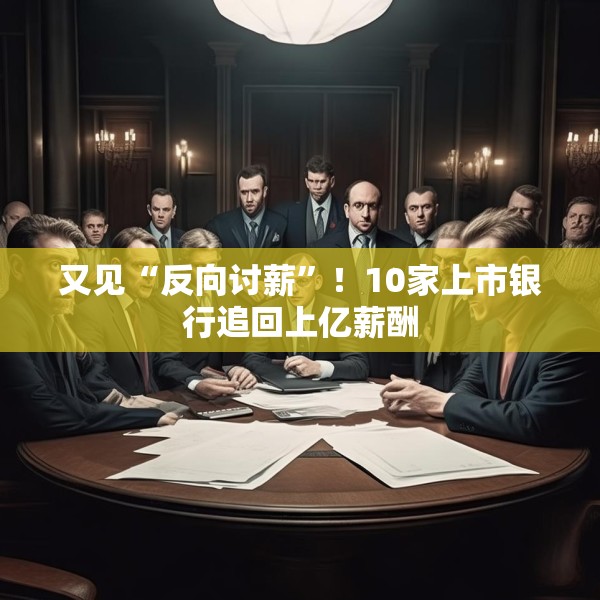 又见“反向讨薪”！10家上市银行追回上亿薪酬