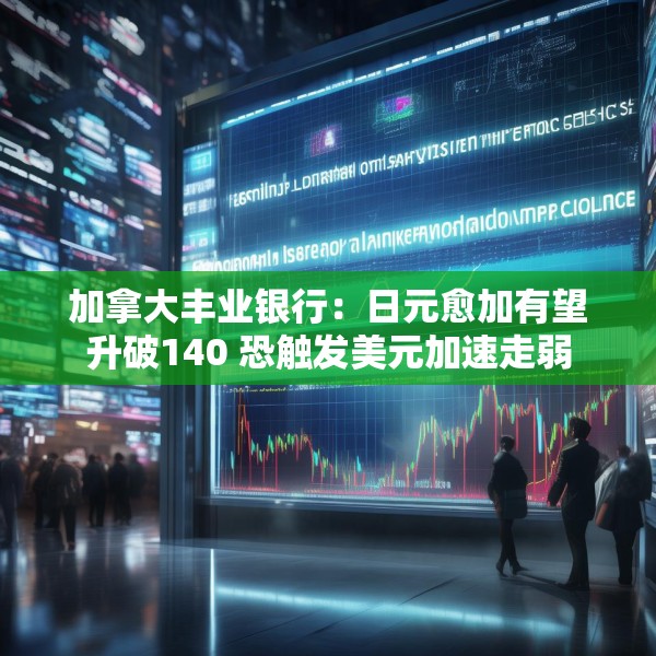 加拿大丰业银行：日元愈加有望升破140 恐触发美元加速走弱