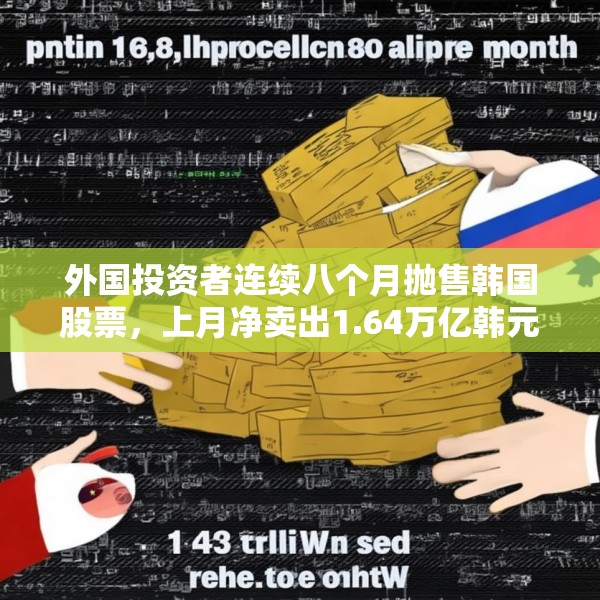外国投资者连续八个月抛售韩国股票，上月净卖出1.64万亿韩元