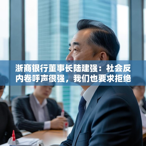 浙商银行董事长陆建强：社会反内卷呼声很强，我们也要求拒绝无效加班