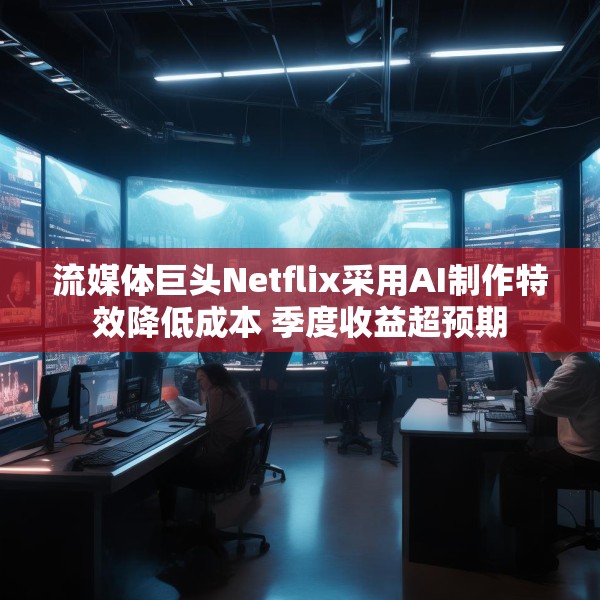 流媒体巨头Netflix采用AI制作特效降低成本 季度收益超预期