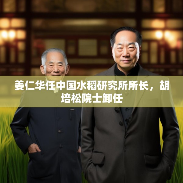 姜仁华任中国水稻研究所所长，胡培松院士卸任
