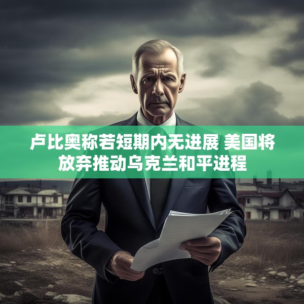 卢比奥称若短期内无进展 美国将放弃推动乌克兰和平进程
