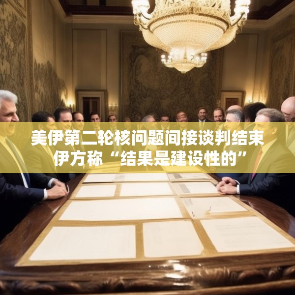 美伊第二轮核问题间接谈判结束 伊方称“结果是建设性的”