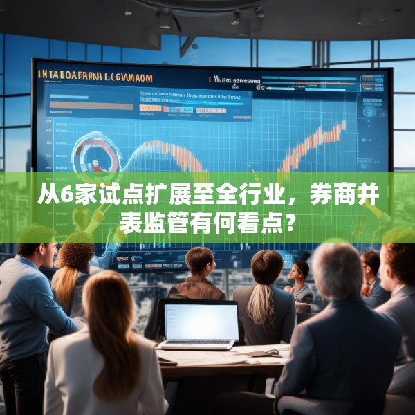 从6家试点扩展至全行业，券商并表监管有何看点？