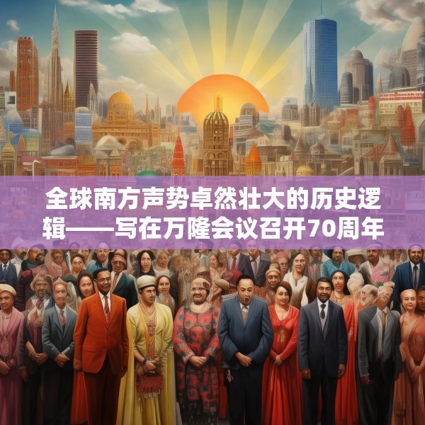 全球南方声势卓然壮大的历史逻辑——写在万隆会议召开70周年之际