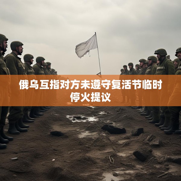 俄乌互指对方未遵守复活节临时停火提议