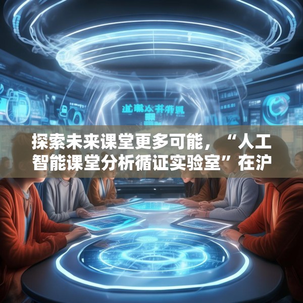 探索未来课堂更多可能，“人工智能课堂分析循证实验室”在沪成立