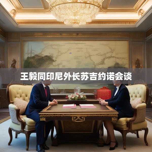 王毅同印尼外长苏吉约诺会谈