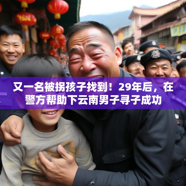 又一名被拐孩子找到！29年后，在警方帮助下云南男子寻子成功