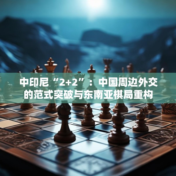 中印尼“2+2”：中国周边外交的范式突破与东南亚棋局重构