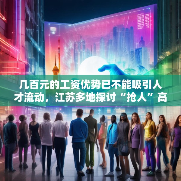 几百元的工资优势已不能吸引人才流动，江苏多地探讨“抢人”高招