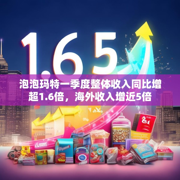 泡泡玛特一季度整体收入同比增超1.6倍，海外收入增近5倍