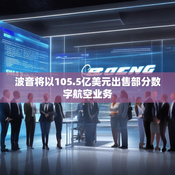 波音将以105.5亿美元出售部分数字航空业务