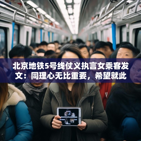 北京地铁5号线仗义执言女乘客发文：同理心无比重要，希望就此平息