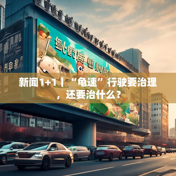 新闻1+1丨“龟速”行驶要治理，还要治什么？