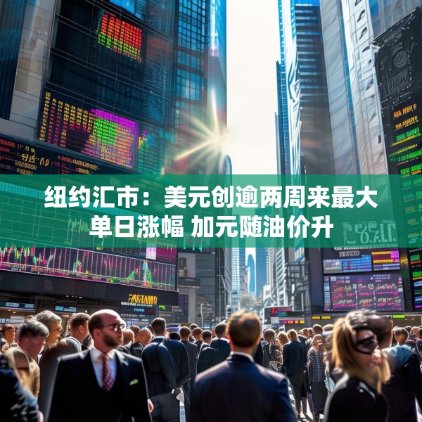 纽约汇市：美元创逾两周来最大单日涨幅 加元随油价升