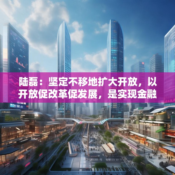 陆磊：坚定不移地扩大开放，以开放促改革促发展，是实现金融高质量发展的强大推动力和重要保障