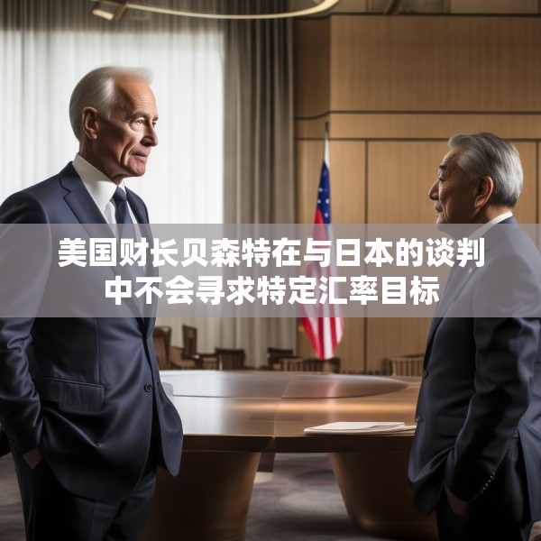 美国财长贝森特在与日本的谈判中不会寻求特定汇率目标