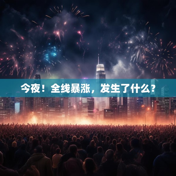 今夜！全线暴涨，发生了什么？