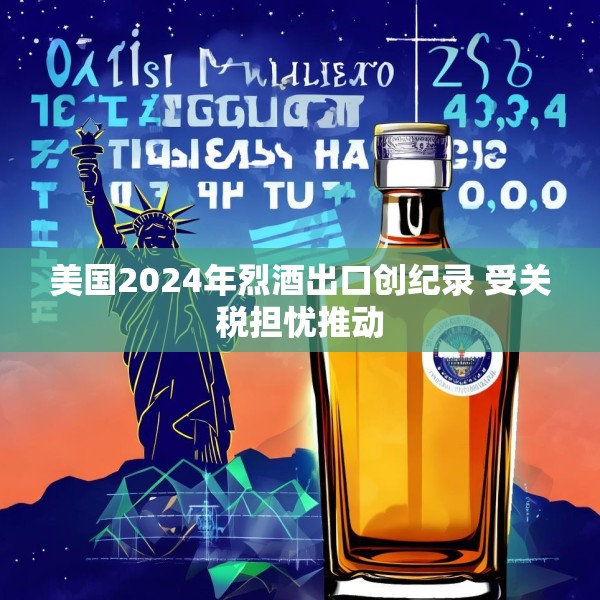 美国2024年烈酒出口创纪录 受关税担忧推动