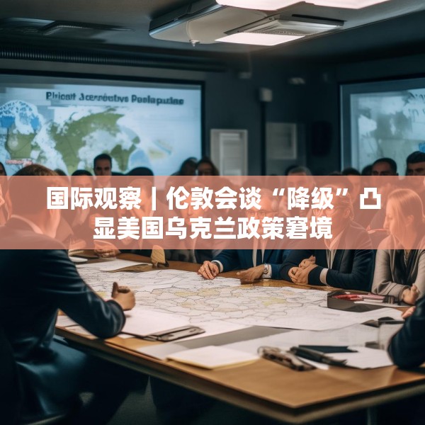 国际观察｜伦敦会谈“降级”凸显美国乌克兰政策窘境