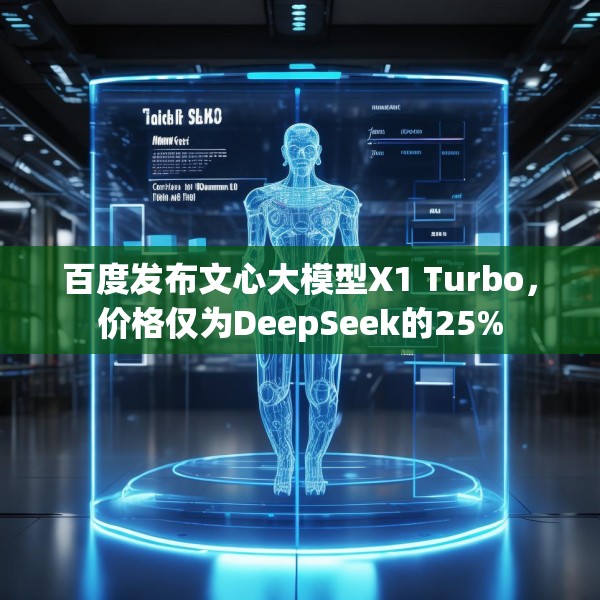 百度发布文心大模型X1 Turbo，价格仅为DeepSeek的25%