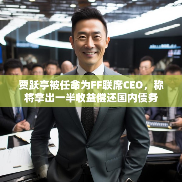 贾跃亭被任命为FF联席CEO，称将拿出一半收益偿还国内债务