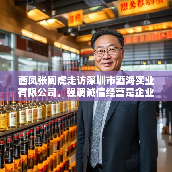 西凤张周虎走访深圳市酒海实业有限公司，强调诚信经营是企业发展的根本