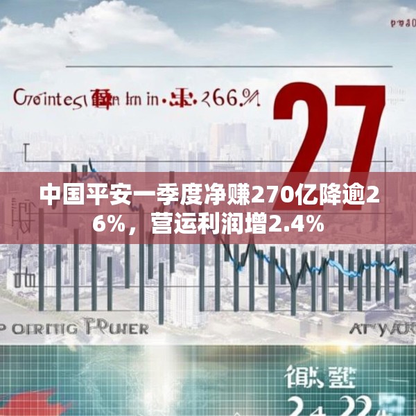 中国平安一季度净赚270亿降逾26%，营运利润增2.4%