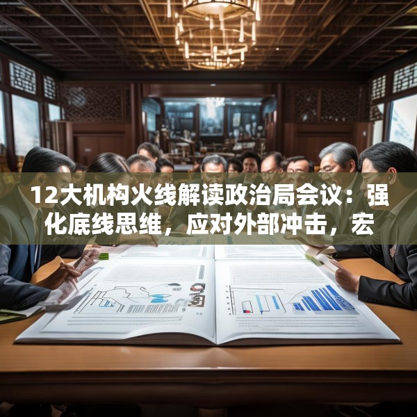 12大机构火线解读政治局会议：强化底线思维，应对外部冲击，宏观着力“四稳”，配置上沿三主线布局
