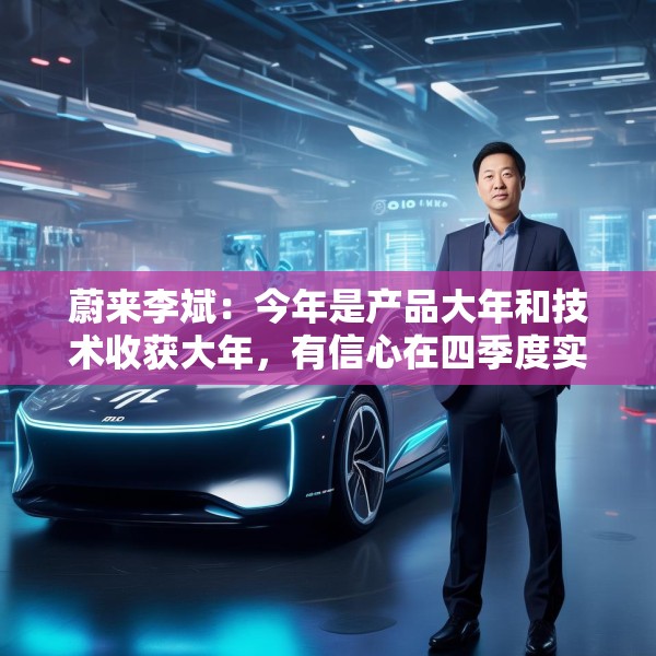 蔚来李斌：今年是产品大年和技术收获大年，有信心在四季度实现盈利