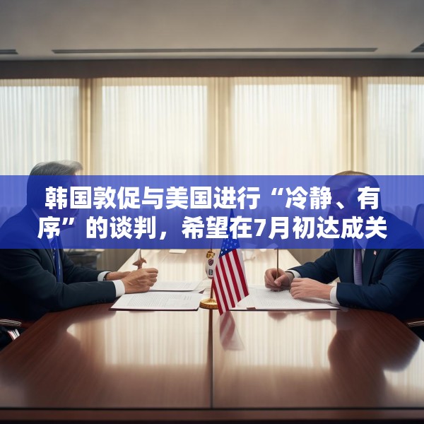 韩国敦促与美国进行“冷静、有序”的谈判，希望在7月初达成关税协议