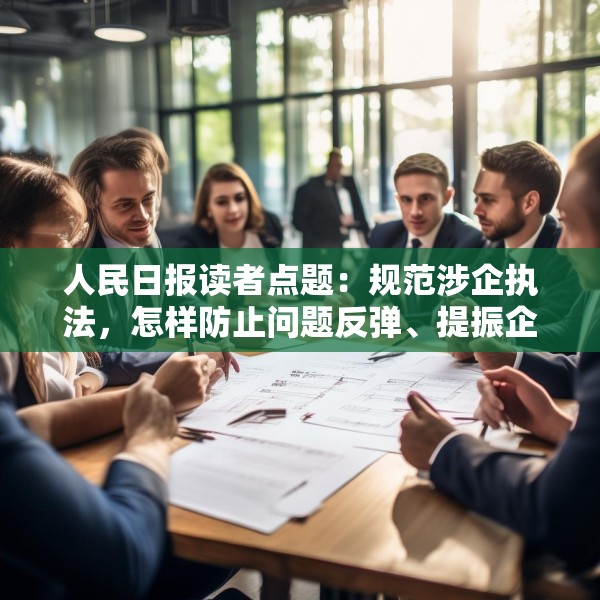 人民日报读者点题：规范涉企执法，怎样防止问题反弹、提振企业信心？