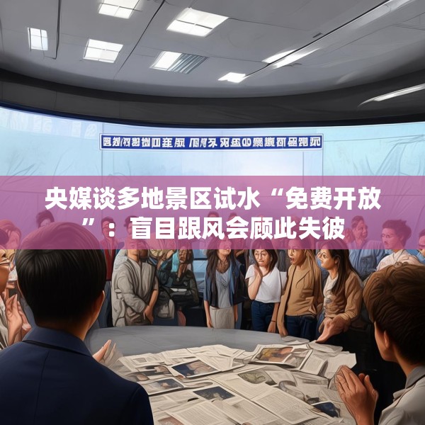 央媒谈多地景区试水“免费开放”：盲目跟风会顾此失彼