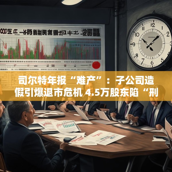 司尔特年报“难产”：子公司造假引爆退市危机 4.5万股东陷“刑事挂案+爆仓”双杀困局