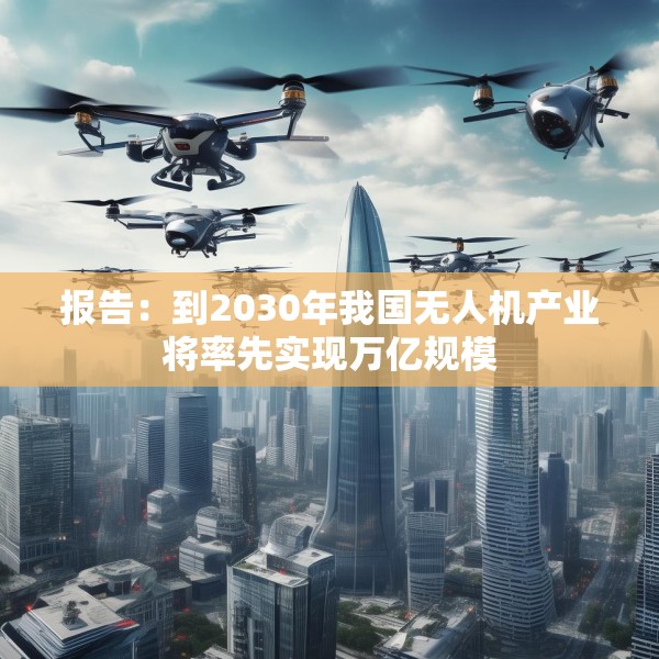 报告：到2030年我国无人机产业将率先实现万亿规模