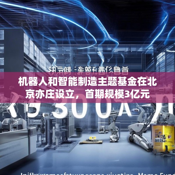 机器人和智能制造主题基金在北京亦庄设立，首期规模3亿元